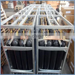 High Pressure Gas Cylinder Bundled Industry Gas Cylinder Racks With DNV/TPED Certificate thumbnail-3