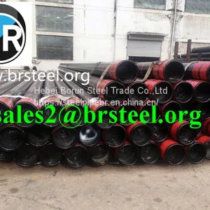 Oil Gas Sewage Transport Seamless Black Steel Pipe thumbnail-1