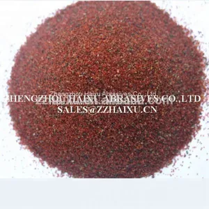Red Garnet Sand 80 Mesh in Abrasive For Waterjet or Sandblasting thumbnail-2