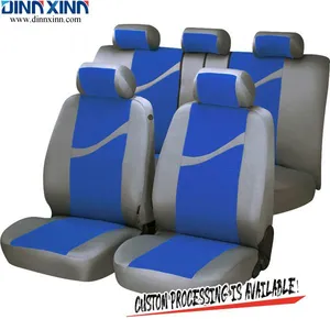 DinnXinn Ford 9 Pcs Full Set Jacquard Car Seat Covers pu Leather Wholesaler China thumbnail-5