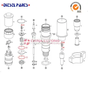 Cummins EEA Engine Injector Common Rail 6110700587 Bosch Injector Assembley thumbnail-2