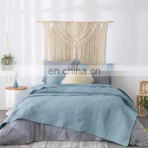 Wholesale King Queen Size Down American Style Bedding Pillow Sham Bedspread Quilt thumbnail-2