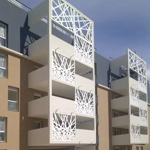 Hollow Aluminum Veneer Manufacturers Selling Aluminum Panel Curtain Wall Punching Specification Customization thumbnail-5