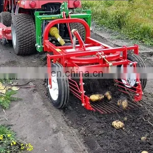 Agricultural Sweet Potato Harvester One Row Farm Tractor Potato Harvester thumbnail-1