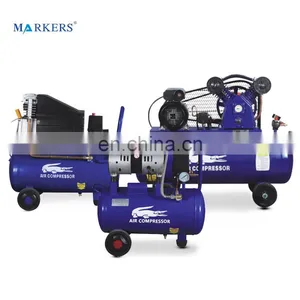 2hp Two Stage Portable 50 Litre Belt Italy Air Compressor thumbnail-3