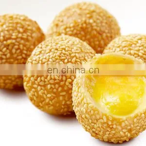 Small Sesame Seed Balls Rolling Machines Fried Sesame Balls Encrusting Machine Price for Sale thumbnail-4