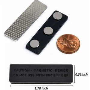 Neodymium Magnet Magnetic Name Badge Holder With Adhesive thumbnail-5