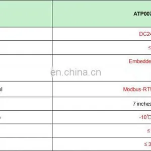 ATP010 Wireless Temperature Monitor Touch Screen RS485 4G Local&remote Display 10 Inches thumbnail-4