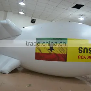 Longchuang Inflatable Giant PVC Advertising Activity Hot Popular Inflatable Helium Airplane Balloon thumbnail-1