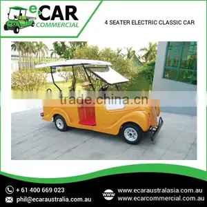 High Performance Best Quality 4 Seater Electric Classic Car at Affordable Rate thumbnail-1