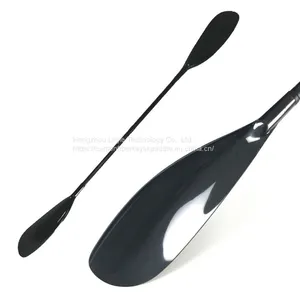 2 Pieces Aliminium Adjuster Adjustable 100% Carbon Fiber Kayak Paddle Wing With Oval Shaft thumbnail-2