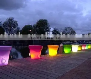 Color Changing LED Light Flower Planter / Pot thumbnail-5