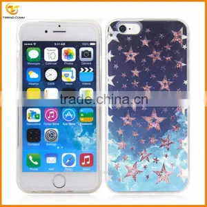 for Iphone 6 Plus Mermaid Printed 3d Quicksand Tpu Phone Case thumbnail-5