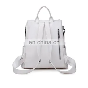 Wholesale Hot Selling Custom, Mini Waterproof Women Pu Leather Day Backpack Cute Women Fashion/ thumbnail-3