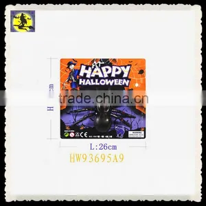 Big Black Plastic Spider for Tricking Halloween Accessary thumbnail-1