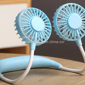 Neck Fan, Charging Fan, Portable Lazy USB Fan Wechat:13510231336 thumbnail-3