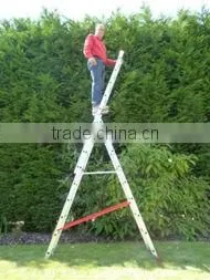 9 Rung Combi All-In-One Extension Ladder, Step Ladder & Free Standing Ladder thumbnail-1