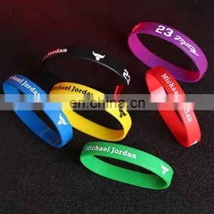 Eco Friendly Rubber Wrist Bands Wristband Silicon Bracelet Custom Logo Silicone Wristband thumbnail-4