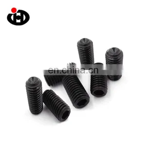 Hot Sale DIN916 Hex Socket Cup Point Set Screw Black Oxide Set Screw thumbnail-2