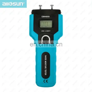 All-Sun EM4809 Stable Paper Moisture Meter Non-destructive Probe Paper Hygrometer Practical Moisture Tester thumbnail-2