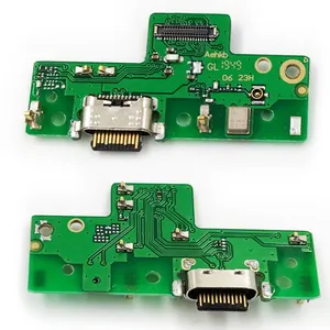 USB Charging Dock Port Flex Cable For Motorola Moto G8 MIC Headphone Audio Jack Charger Connector Part Replacement thumbnail-1