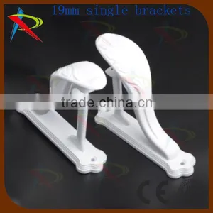 Fancy Metal Single 19mm Drapery Curtain Bracket Export Algeria thumbnail-4