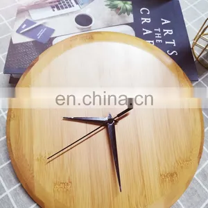 Eco Fridely Nordic Style Living Room Bedroom Decoration Pendulum Wooden Wall Clock thumbnail-5