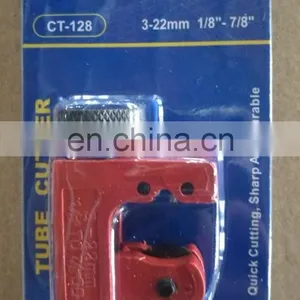 Cortador de tubos mini para refrigeración, herramienta para cortar tubos de cobre. Cortador de tubos de cobre CT-128 thumbnail-3
