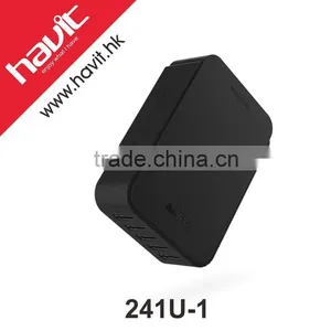 HAVIT 40W 5 Port 6A With Smart IC USB Charger thumbnail-1