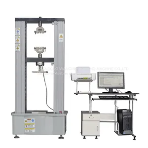 Computerized Electronic Universal Testing Machine With Double-clip Type Fixture ETM-50 50KN thumbnail-1