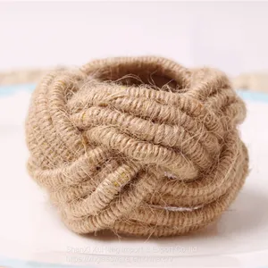 Wholesale Cheap Napkin Rings Jute Napkin Holder for Wedding Party Dinner Table Decor thumbnail-2