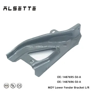 Alsette Auto Parts OEM Style Front Bumper Fender Bracket AS-MDY-1003 for Tesla Model Y OE: 1487695-S0-A , 1487696-S0-A thumbnail-1