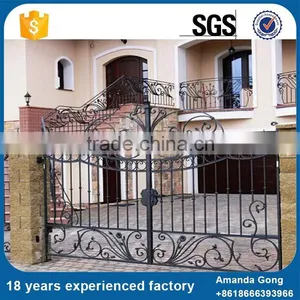 Hi-Quality Desktop Decorative Small Iron Gate Designs Fence Panels thumbnail-1