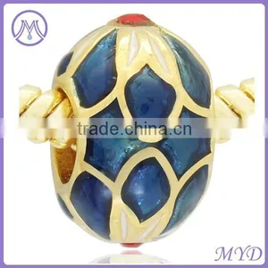 Customized Handmade Enamel Faberge Egg Beads thumbnail-4