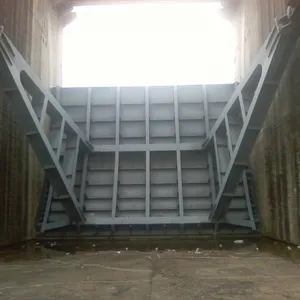 Arc Gate Channel Steel Gate, Plan Steel Gate, Hydraulic Engineering Channel Gate, Manual and Electric Valves thumbnail-3