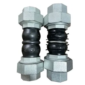 Universal Joints Single Sphere Carbon Steel Flexible Rubber Epdm Joint Expantion Reduction Joint thumbnail-4