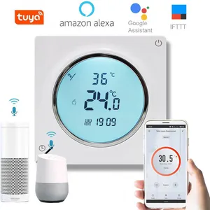 Floor Heating System WiFi Function Thermostat With Touch Screen Electric Underfloor Heating Thermostat thumbnail-3