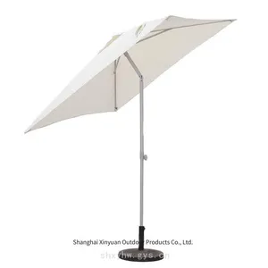 Square Fiberglass Rib Patio Umbrella, Garden Sunshade, Outdoor Beach Umbrella thumbnail-1