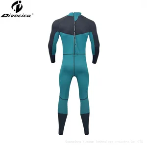 Scuba Diving Suit One Piece Waterwear Spine Protection Pad Stretchy Wetsuit Fullset thumbnail-5