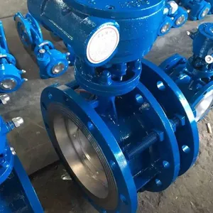 Hugong Valves, Lianggong Valves, Jingdie Valves, Worm Gear Flange Butterfly Valves thumbnail-2