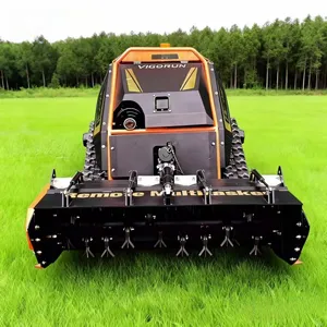 Forest Machinery Brush Cleaning MTSK1000 1000 Self Locking Motor Gasoline Engine Industrial Robot Remote Control Mulcher thumbnail-4