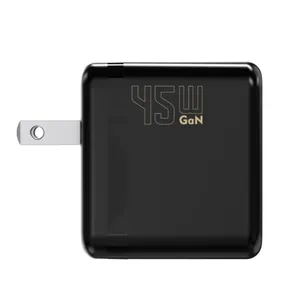 65W GaN Power Bank With Wall Plug, 5000mAh Portable Charger for Phones & Tablets, White thumbnail-2
