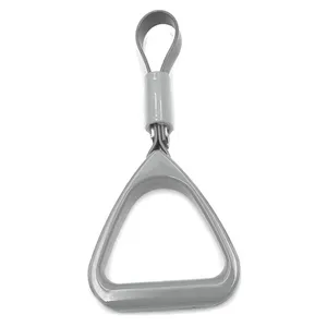 Triangle Plastic Grab Handle With PU Leather Strap for Bus & Subway Interior thumbnail-5