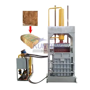 Automatic Sisal Fiber Baling Machine Coconut Shell Fiber Block Making Machine EPC thumbnail-1