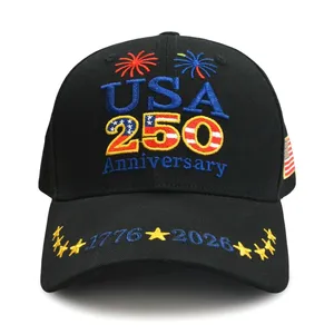 America 250 Years Freedom Statue Baseball Cap Adjustable Unisex Sun Protection Casual Hat Spring Summer Outdoor Custom Sport Hat thumbnail-4