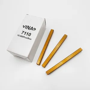 22 Gauge 71 Nails Steel Zinc Plated Smooth Shank Industrial Grade Staples 7104 7106 7108 7110 7112 7114 7116 thumbnail-1