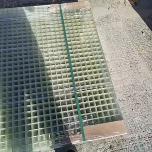 Chemical Plant Flooring FRP Pultruded Grating for Acid Resistance and Oil Proof Platform thumbnail-1