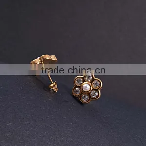 2016 Trending Products Stainless Steel Jewelry Gold Jewelry Set thumbnail-5
