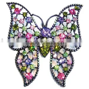 Fashion Metal Butterfly Brooch thumbnail-1