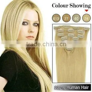 Brazilian Remy Hair Clip In Hair Extensions thumbnail-1